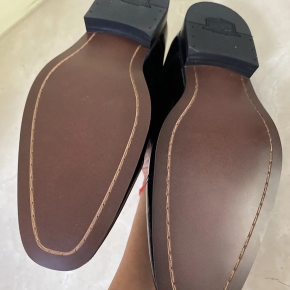 Florsheim Dress Shoes Tux Cap Toe Oxford Black Patent Leather NEW 7 3E X-Wide - Picture 5 of 7